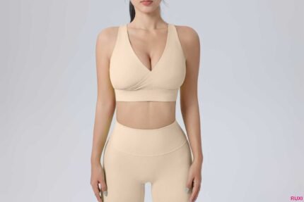 Backless Yoga Top for Women-Breathable Stylish Ruxi rb0237