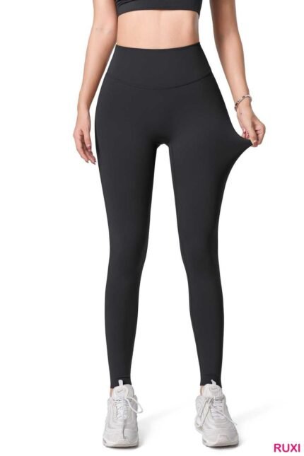 Bootcut Leggings with Pockets-Stylish Functional Ruxi ra0182