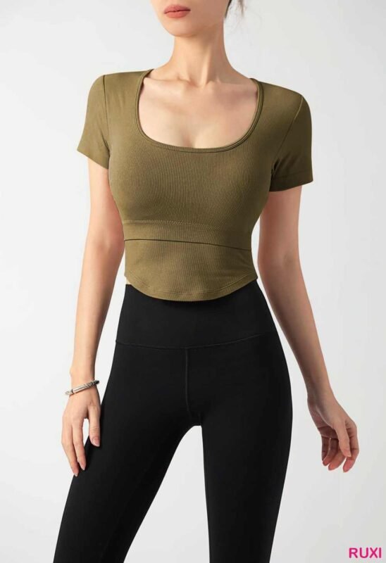 Ladies High Waisted Cycling Shorts for Active Wear Ruxi rg0746