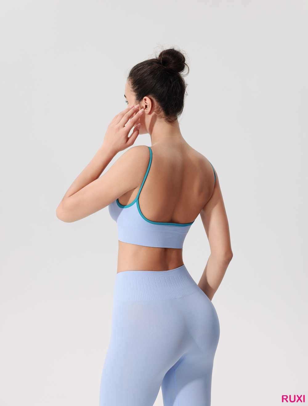 Light Grey Yoga Leggings-Comfortable-Stylish Ruxi ra1333