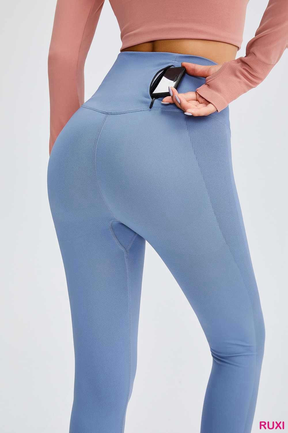 Polyester Spandex Yoga Pants for Women Ruxi ra1147