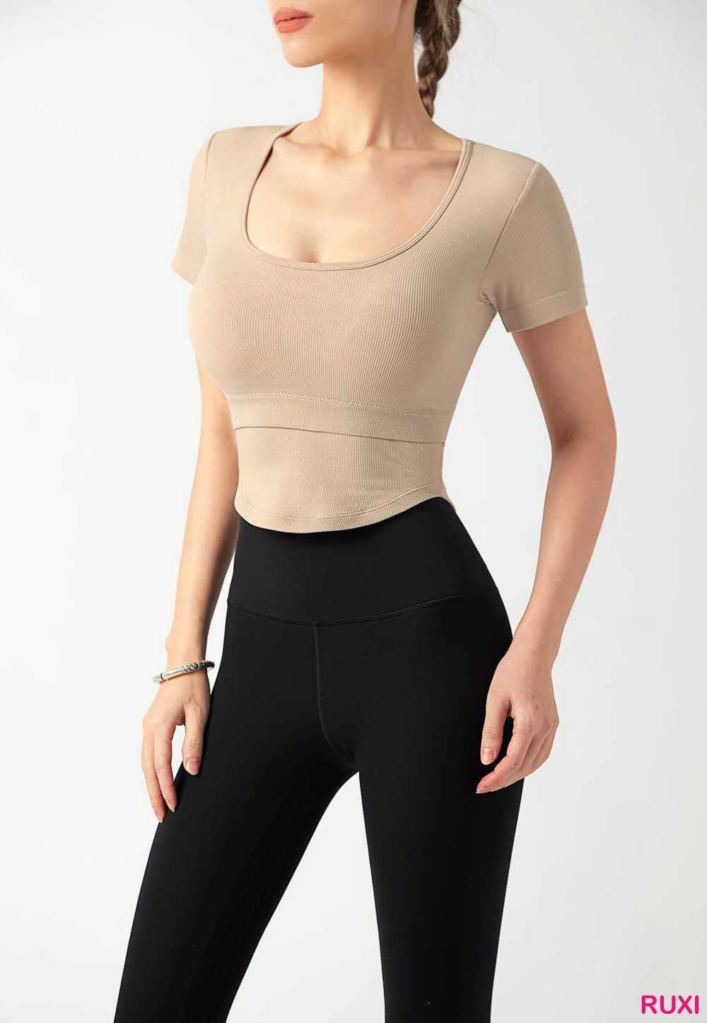 Purple Yoga Leggings-Stylish-Comfortable Ruxi ra1057