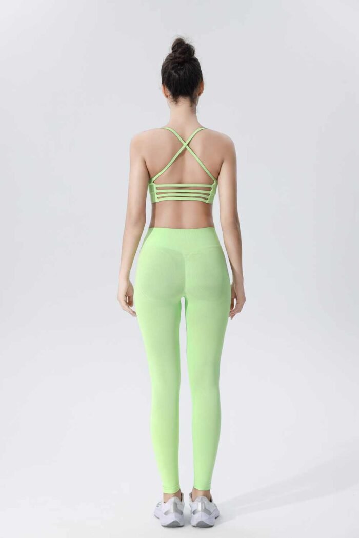 Seamless Sports Bras with Removable Pads Thin Straps Ruxi N2272