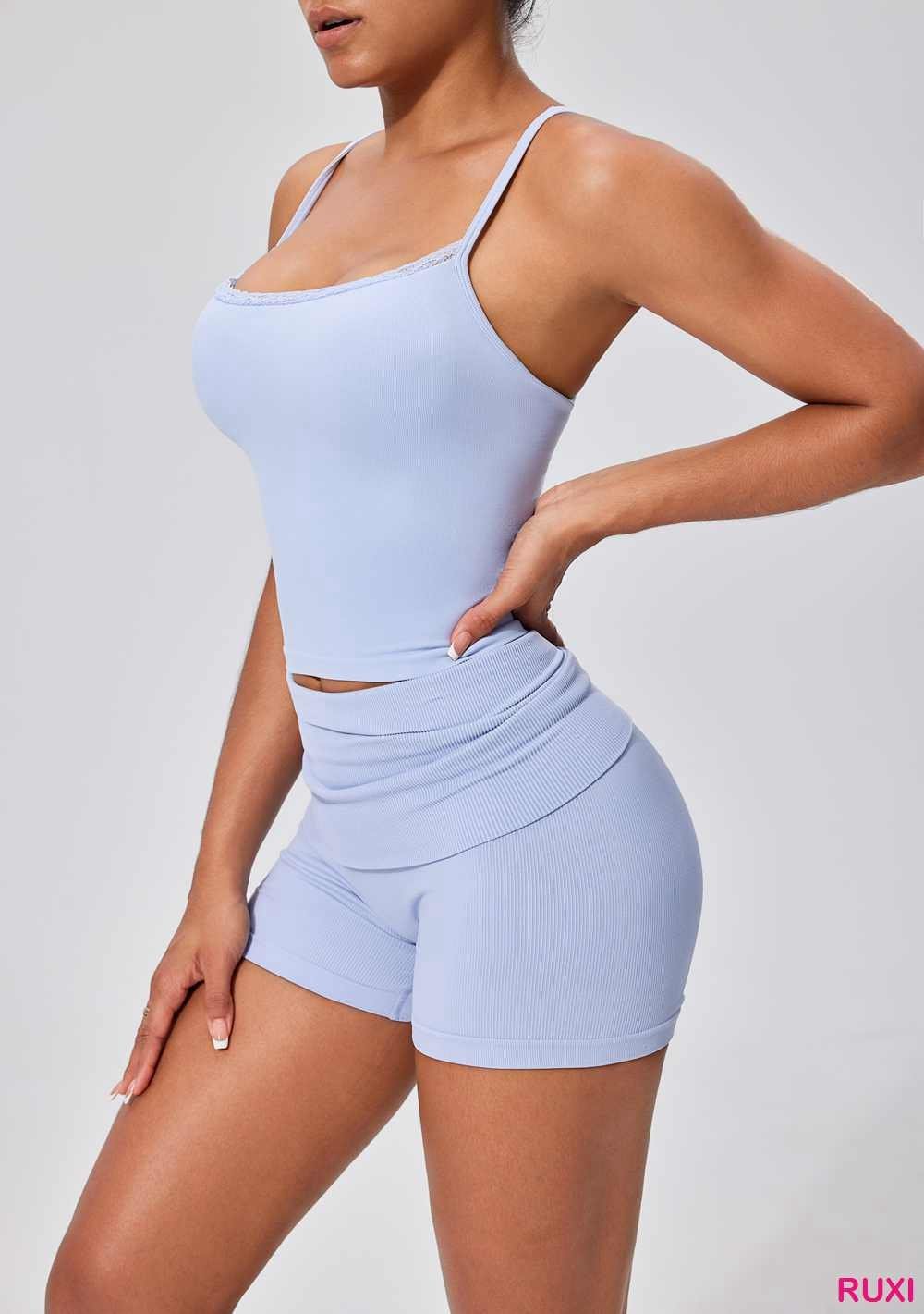 Waffle Knit Yoga Pants for Women Ruxi ra0983